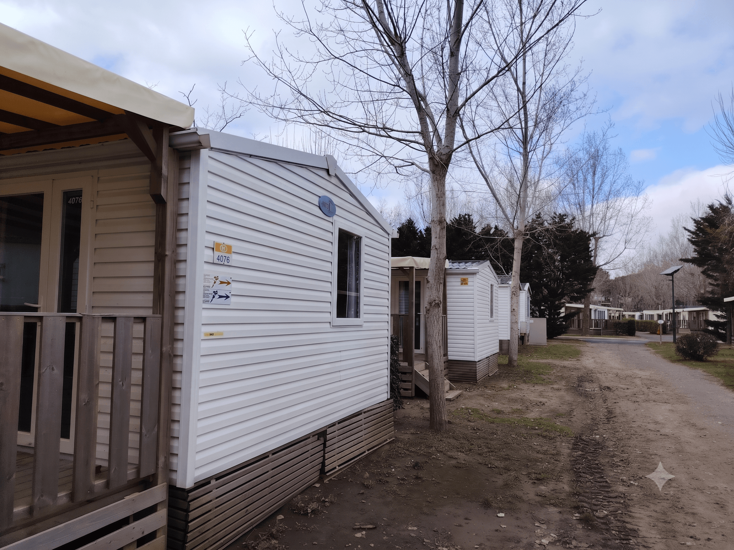 Intervention Solvya sur mobil-home en camping